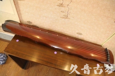内江市●久音古琴  ●典藏系列 20230726 [红洒金竹节]